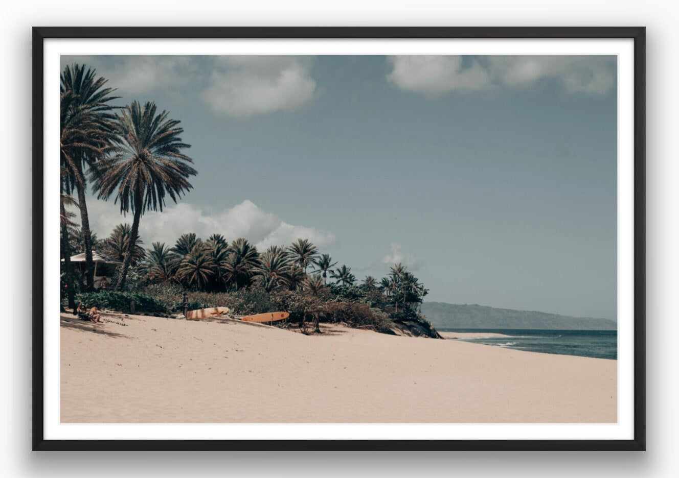 Vintage Hawaii - Framed or Print Only