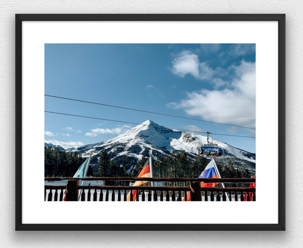 Big Sky Montana Lone Peak || Photograph - Print Only or Framed