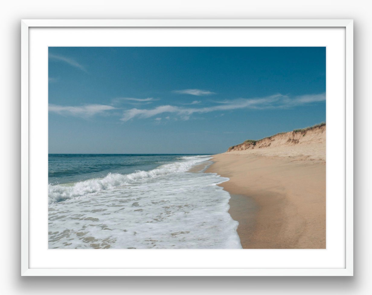 Nantucket Surfside Dunes Photograph - Framed or Print Only