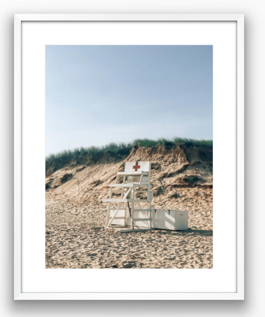 Nantucket Lifeguards Photograph - Print Only or Framed