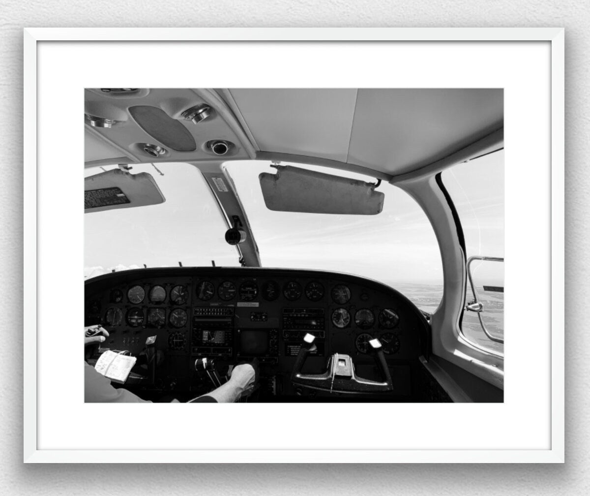 Driver's Seat Photograph - Print Only or Framed