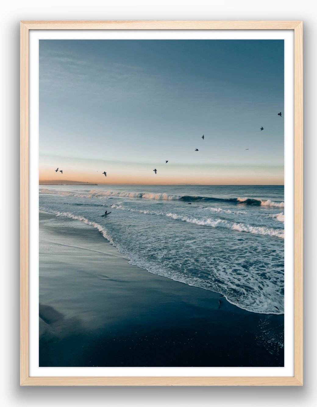 California Sweet Surf Photograph - Framed or Print Only