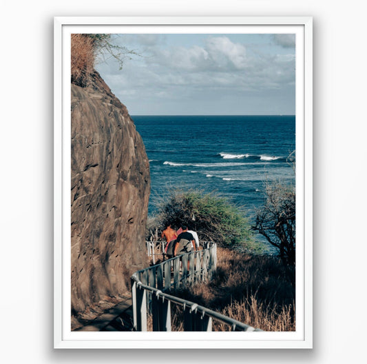 Surfers Seeking - Framed or Print Only