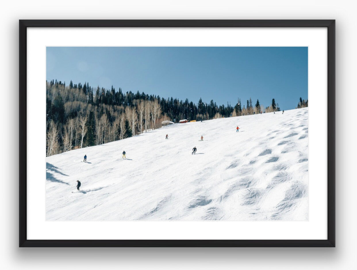 Park City Slopes Photograph - Print Only or Framed