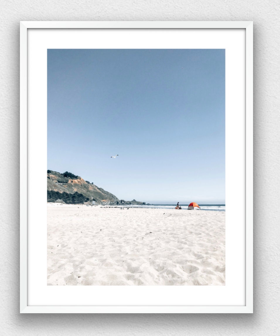 Stinson Beach Faded Photograph - Print Only or Framed