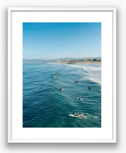 Surfing Saturdays Photograph - Framed or Print Only