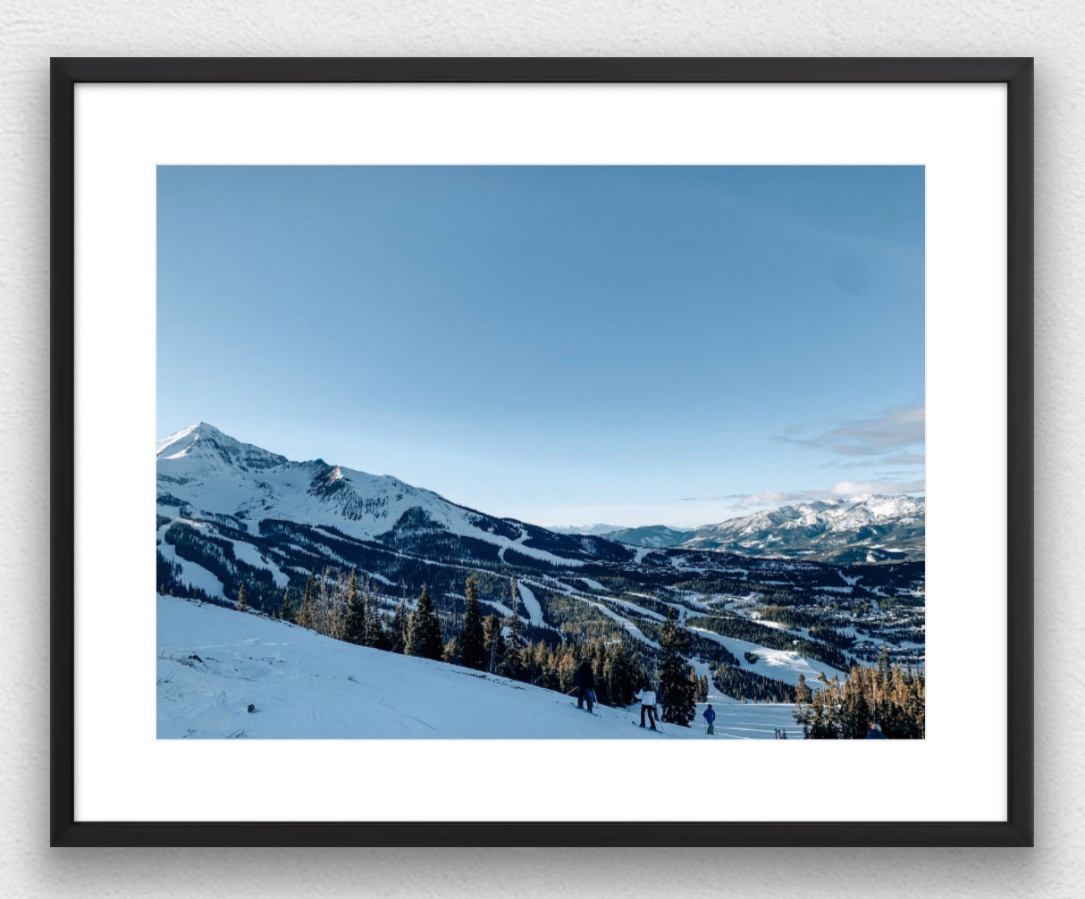 Big Sky Montana Lone Peak III Photograph - Print Only or Framed