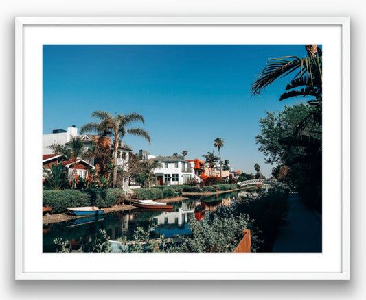 Venice Beach Canals Photograph - Print Only or Framed