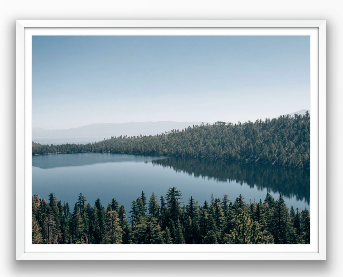 Lake Tahoe Reflections - Framed or Print Only