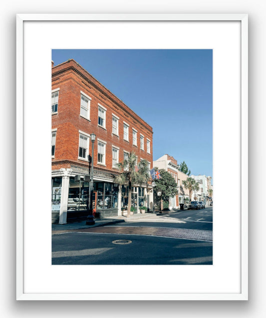 King Street Charleston Photograph - Print Only or Framed