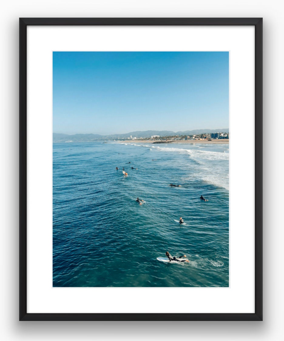 Surfing Saturdays Photograph - Framed or Print Only