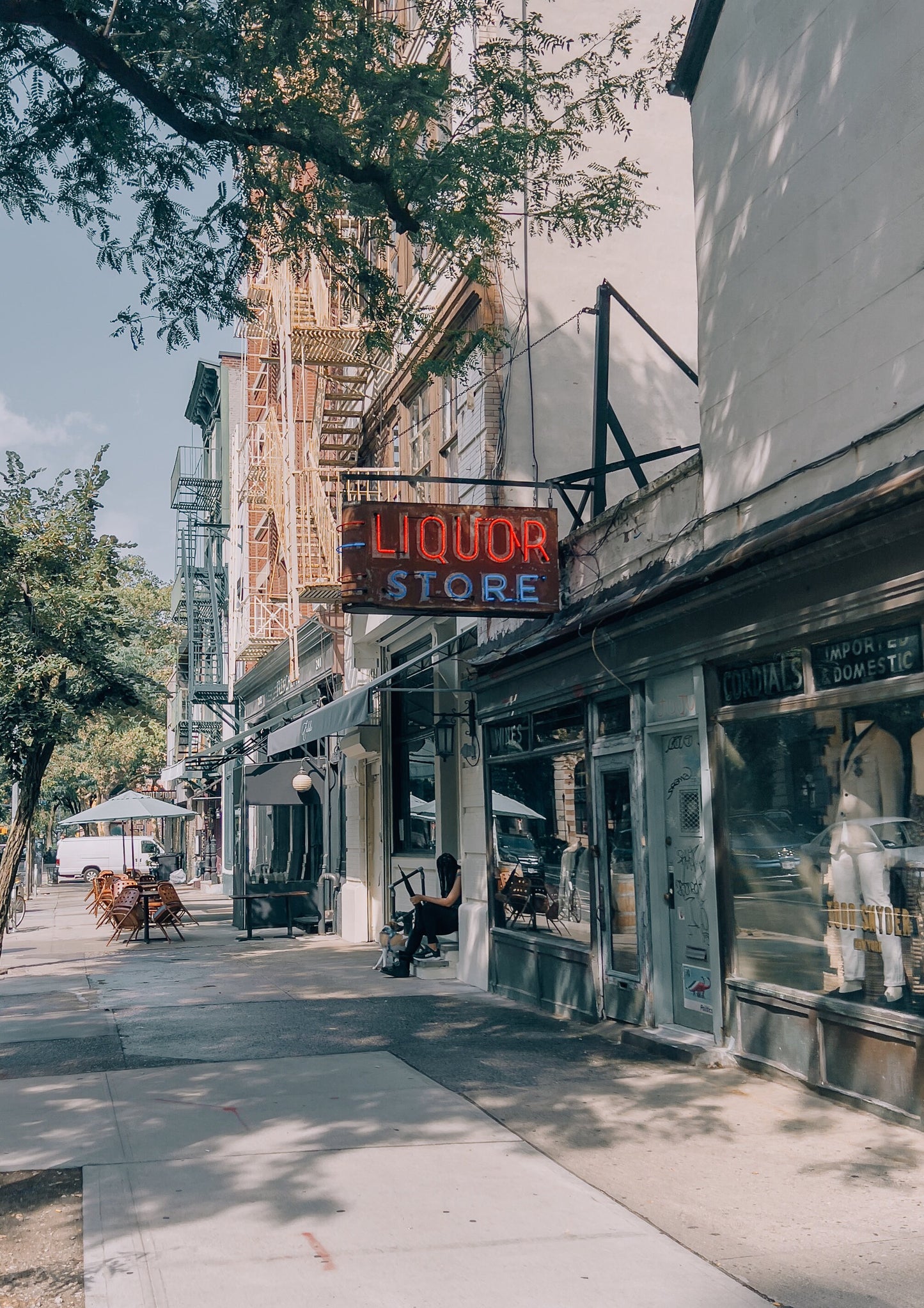 New York City Liquors - Framed or Print Only