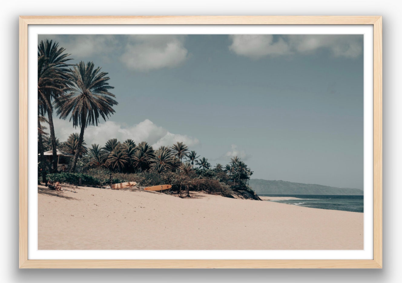 Vintage Hawaii - Framed or Print Only