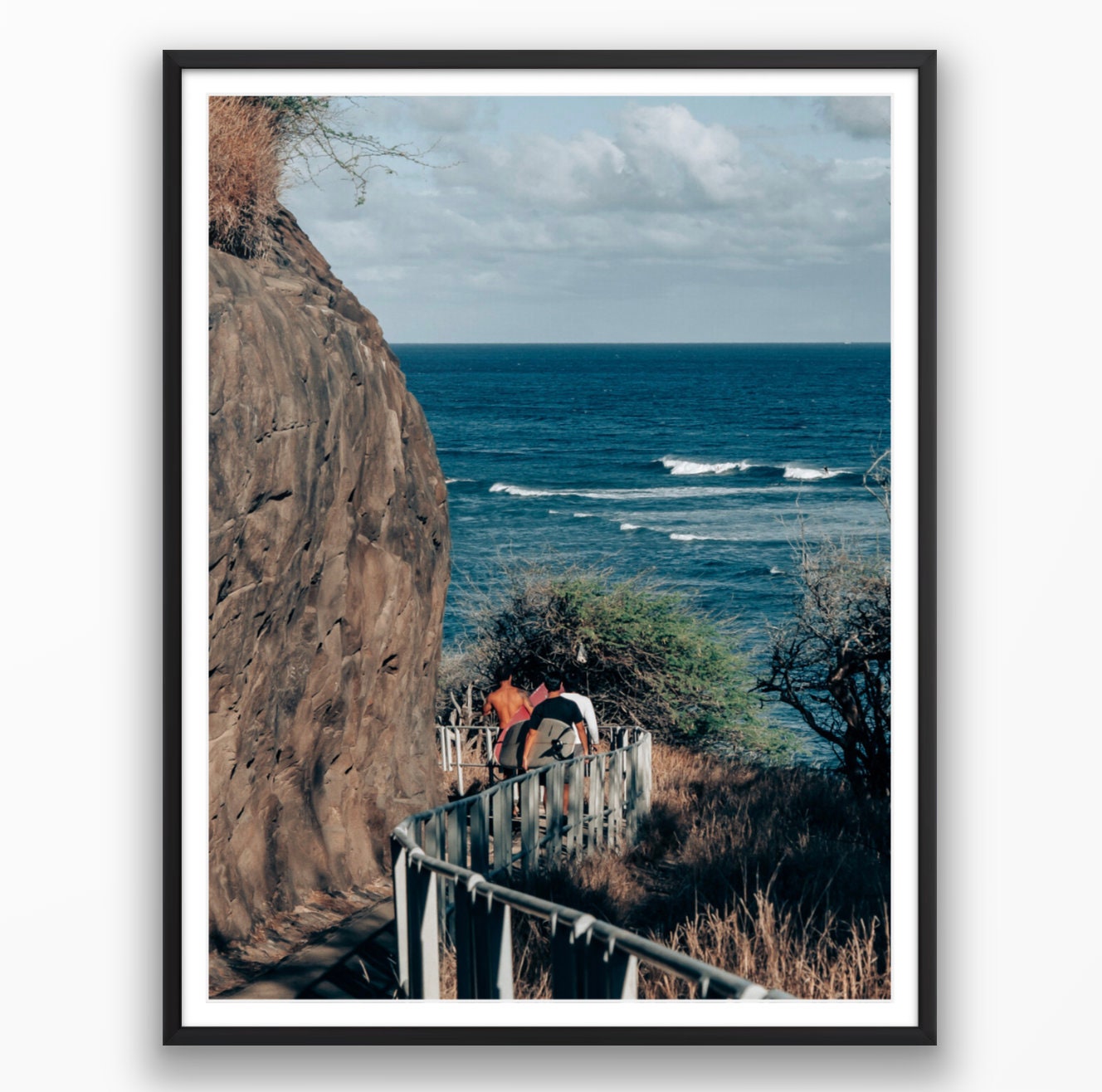 Surfers Seeking - Framed or Print Only