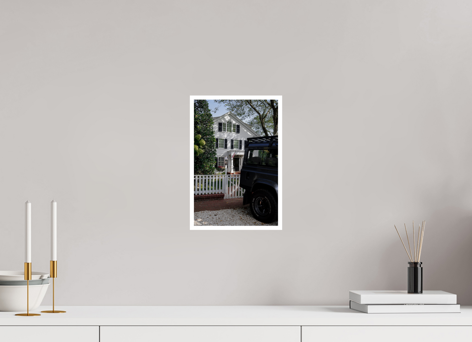 8 x 12″, Print Only, 1 4 inch motif mv house 2