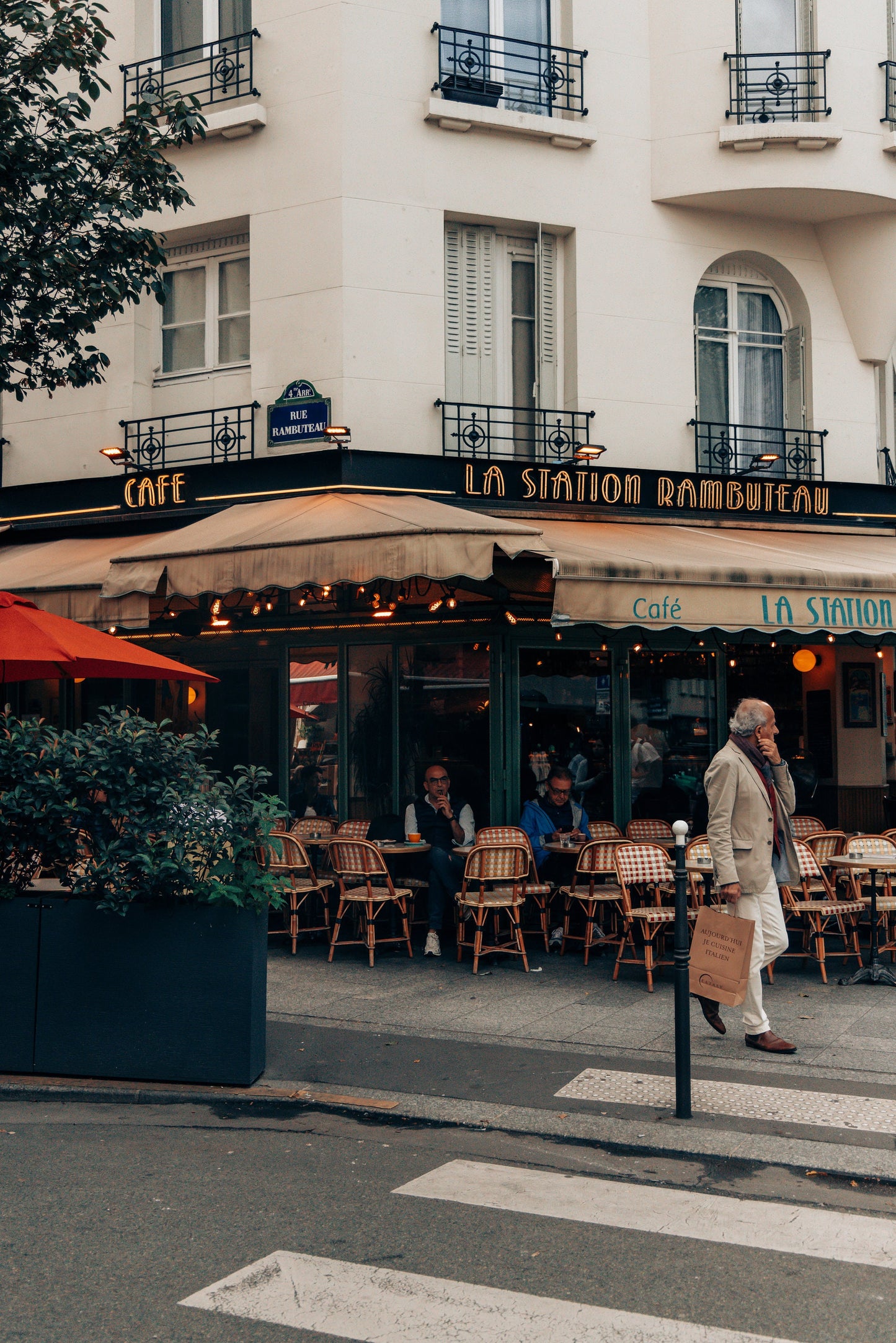 Paris Cafe for Lunch - Framed or Print Only