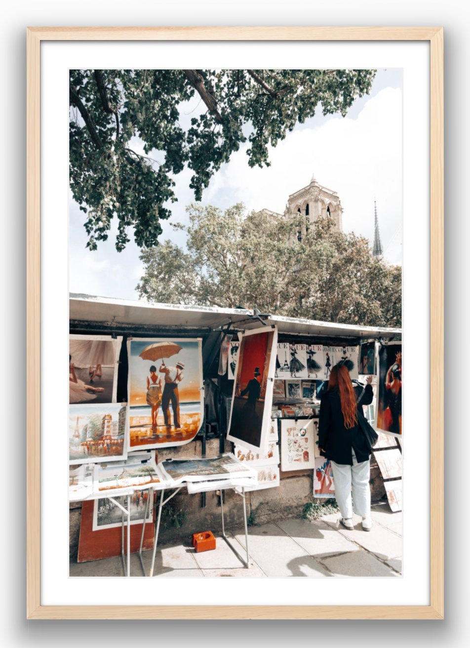 Seine Strolls - Framed or Print Only