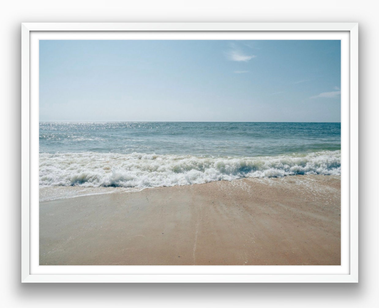 Nantucket Beach Beautiful Photograph - Framed or Print Only