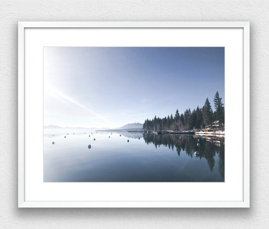 Lake Tahoe Morning Landscape Photograph - Print Only or Framed