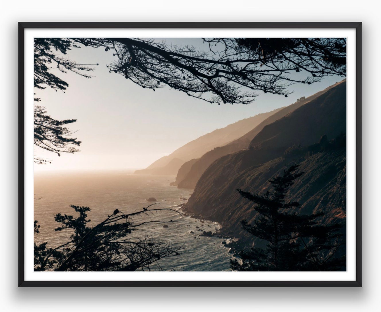 Moody Moments in Big Sur - Framed or Print Only