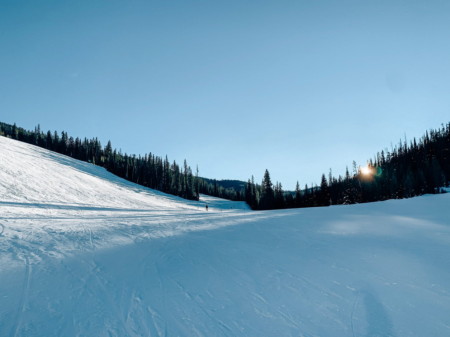 Big Sky Skiing Landscape Photograph - Print Only or Framed