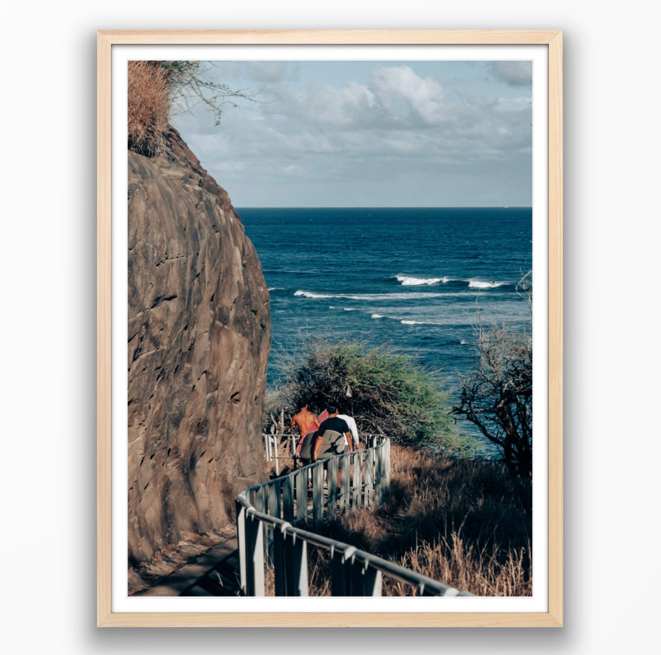 Surfers Seeking - Framed or Print Only