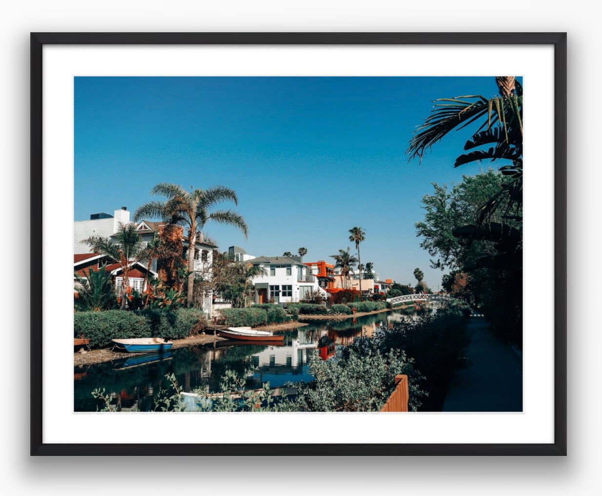 Venice Beach Canals Photograph - Print Only or Framed