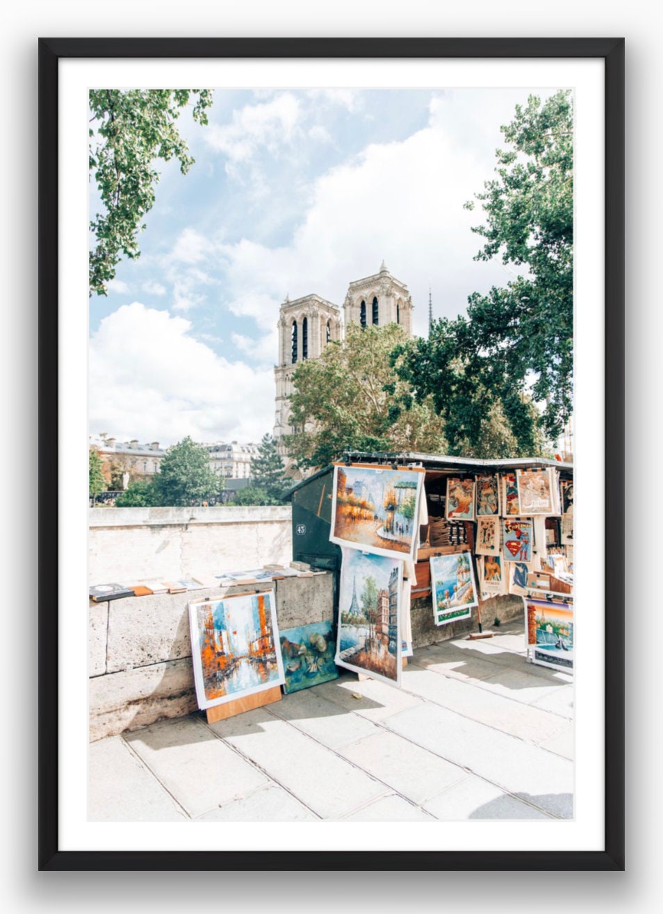 Grand Notre Dame - Framed or Print Only