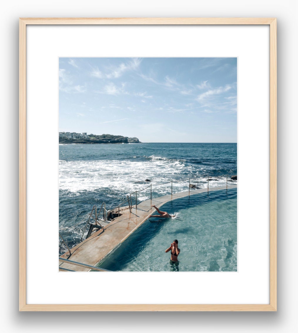 Take a Dive Bronte Beach Photograph - Print Only or Framed