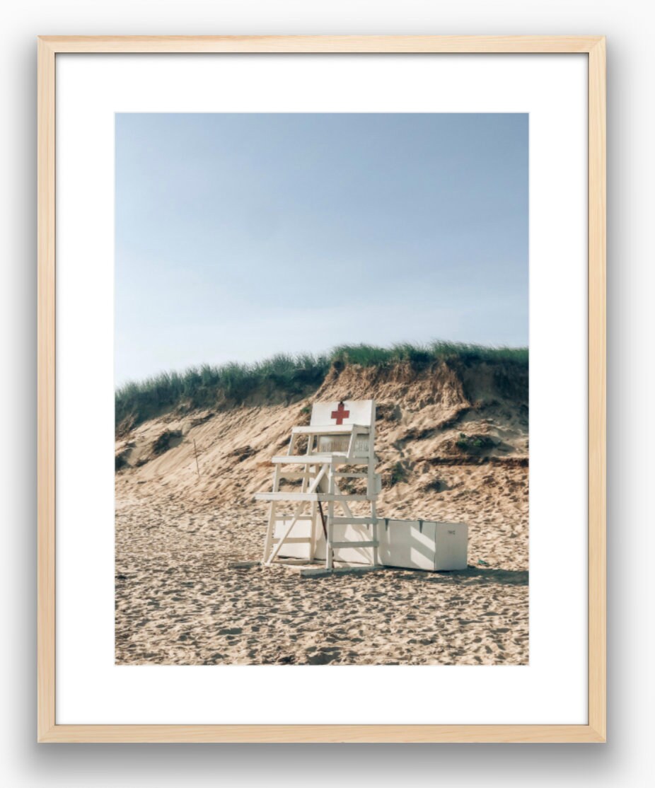 Nantucket Lifeguards Photograph - Print Only or Framed