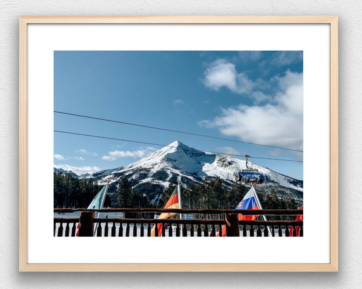 Big Sky Montana Lone Peak || Photograph - Print Only or Framed