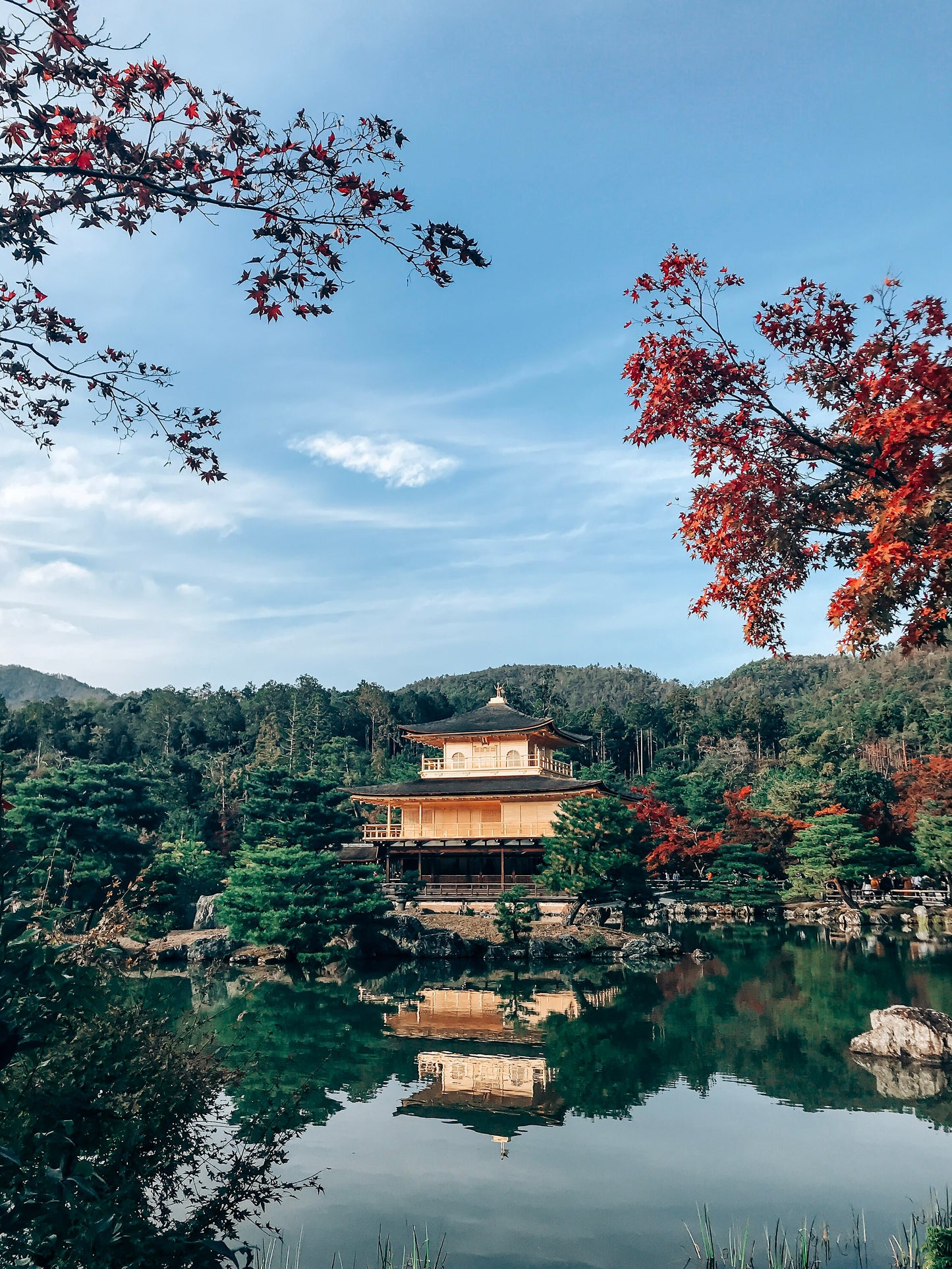 Japanese Temple in Kyoto Photograph - Print Only or Framed