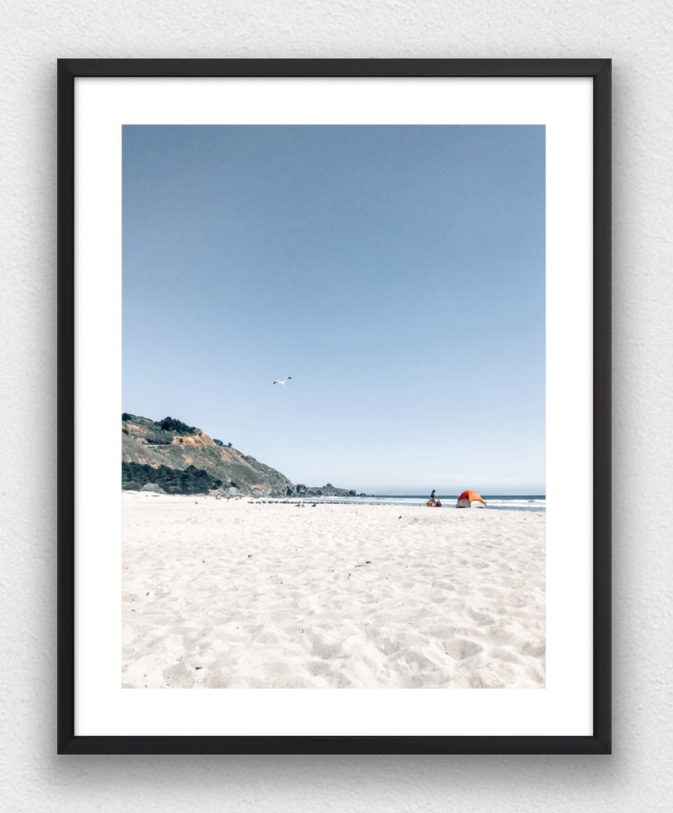 Stinson Beach Faded Photograph - Print Only or Framed