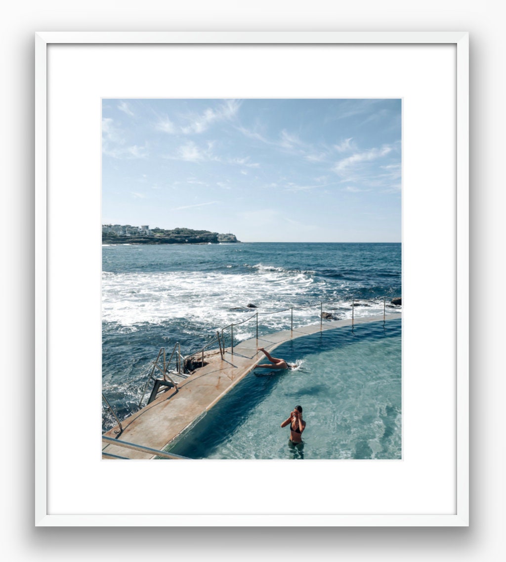 Take a Dive Bronte Beach Photograph - Print Only or Framed