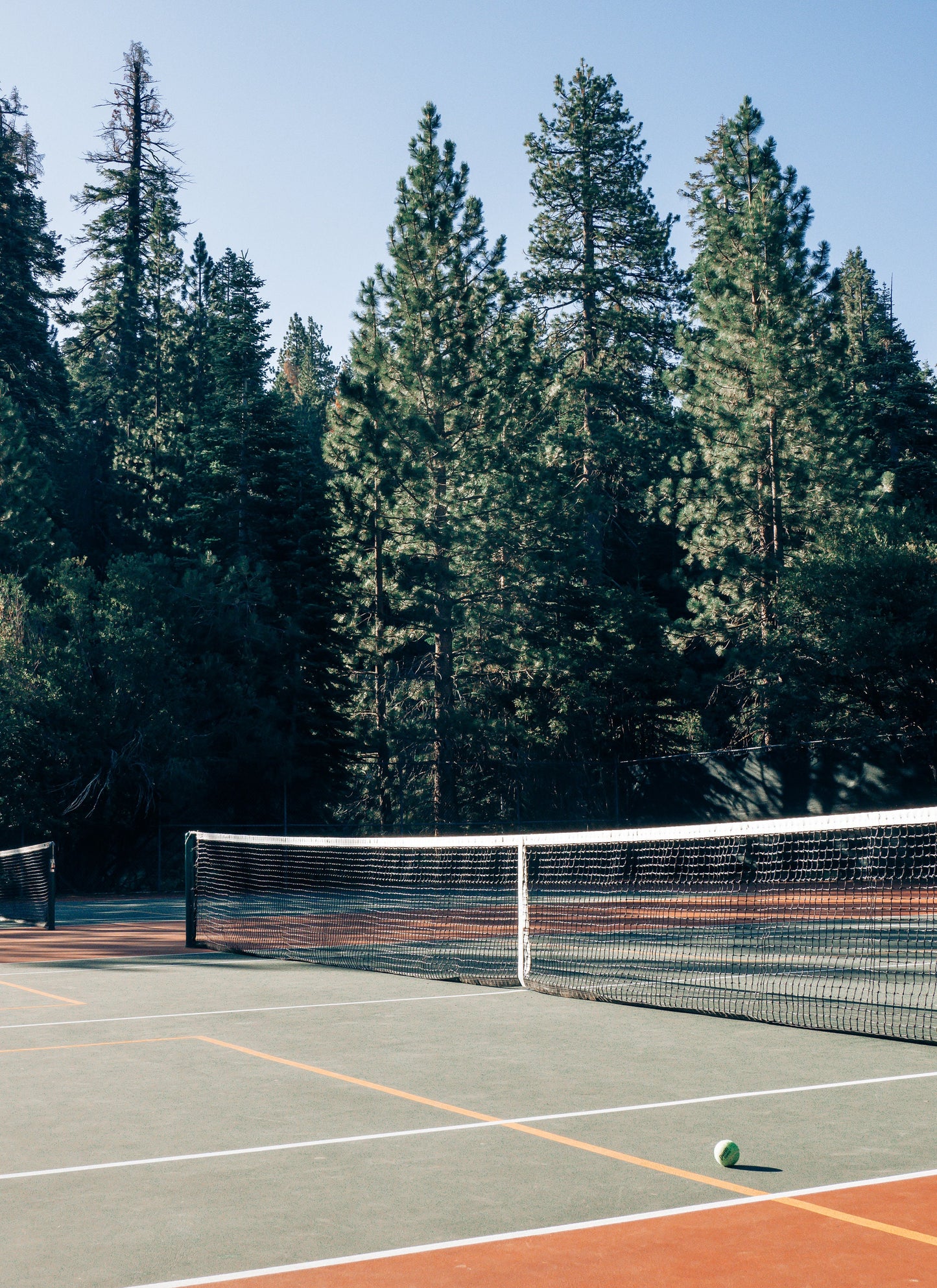 Lake Tahoe Tennis Photograph - Print Only or Framed