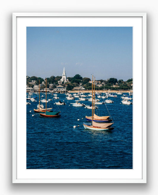 Nantucket Harbor Photograph - Framed or Print Only