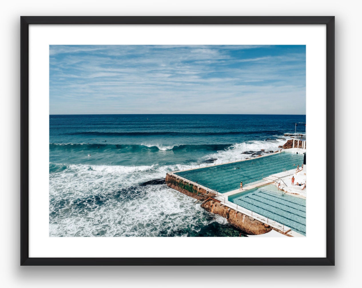 Bondi Icebergs Photograph - Print Only or Framed