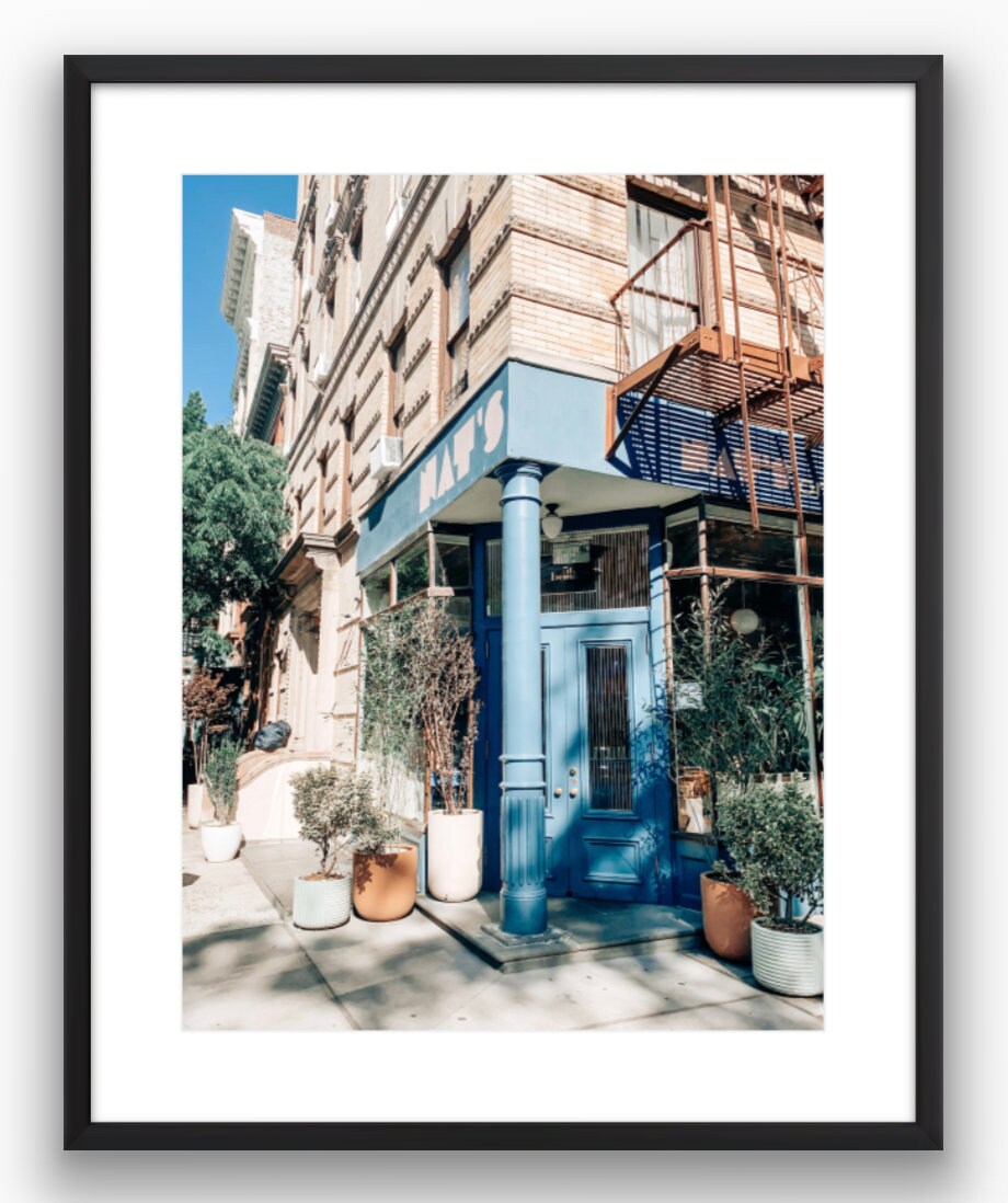 Nat's on Bank West Village Photograph - Print Only or Framed