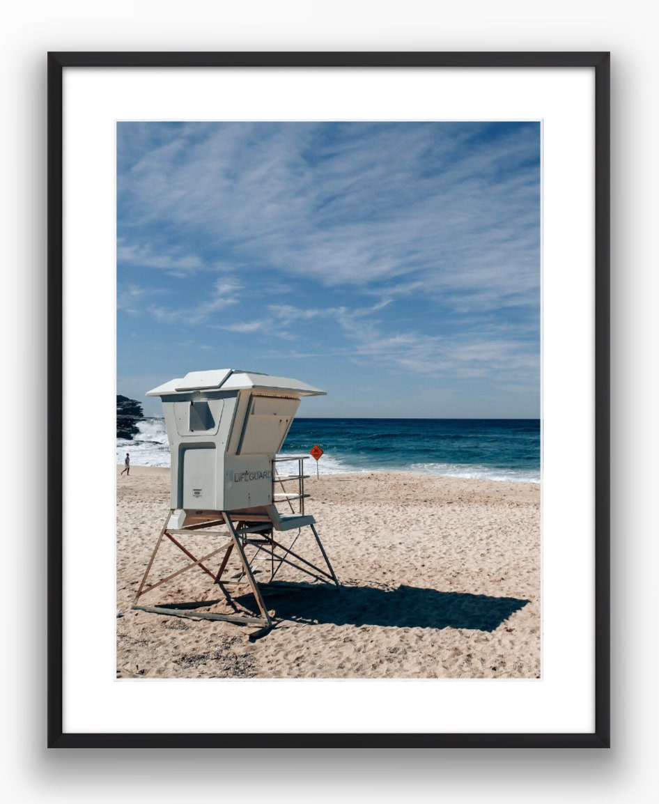 Sydney Lifeguard Stand Photograph - Framed or Print Only