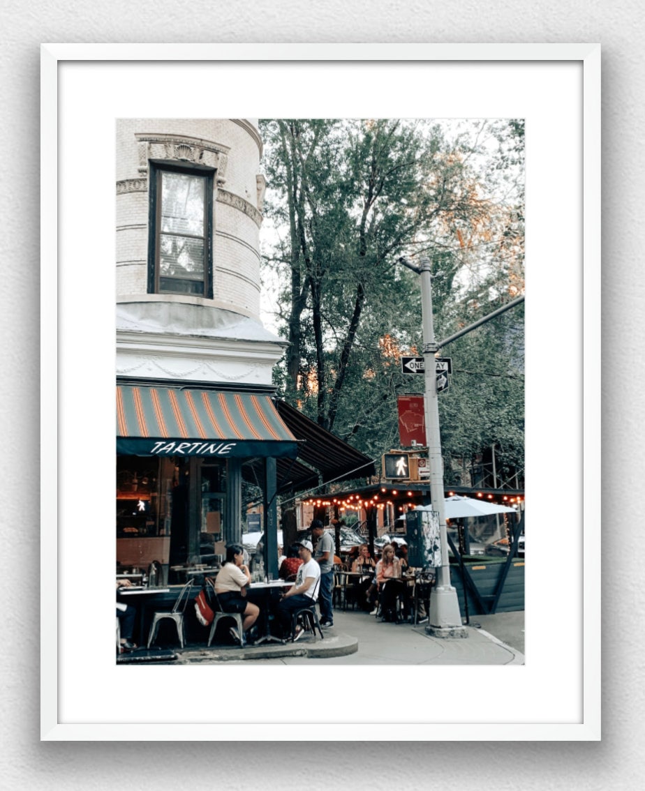 West Village Nights, Tartine Portrait Photograph - Print Only or Framed