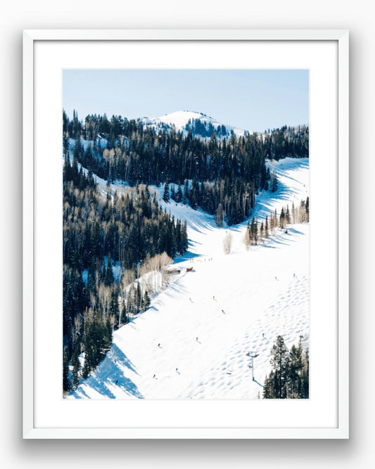 Park City Slopes II Photograph - Print Only or Framed