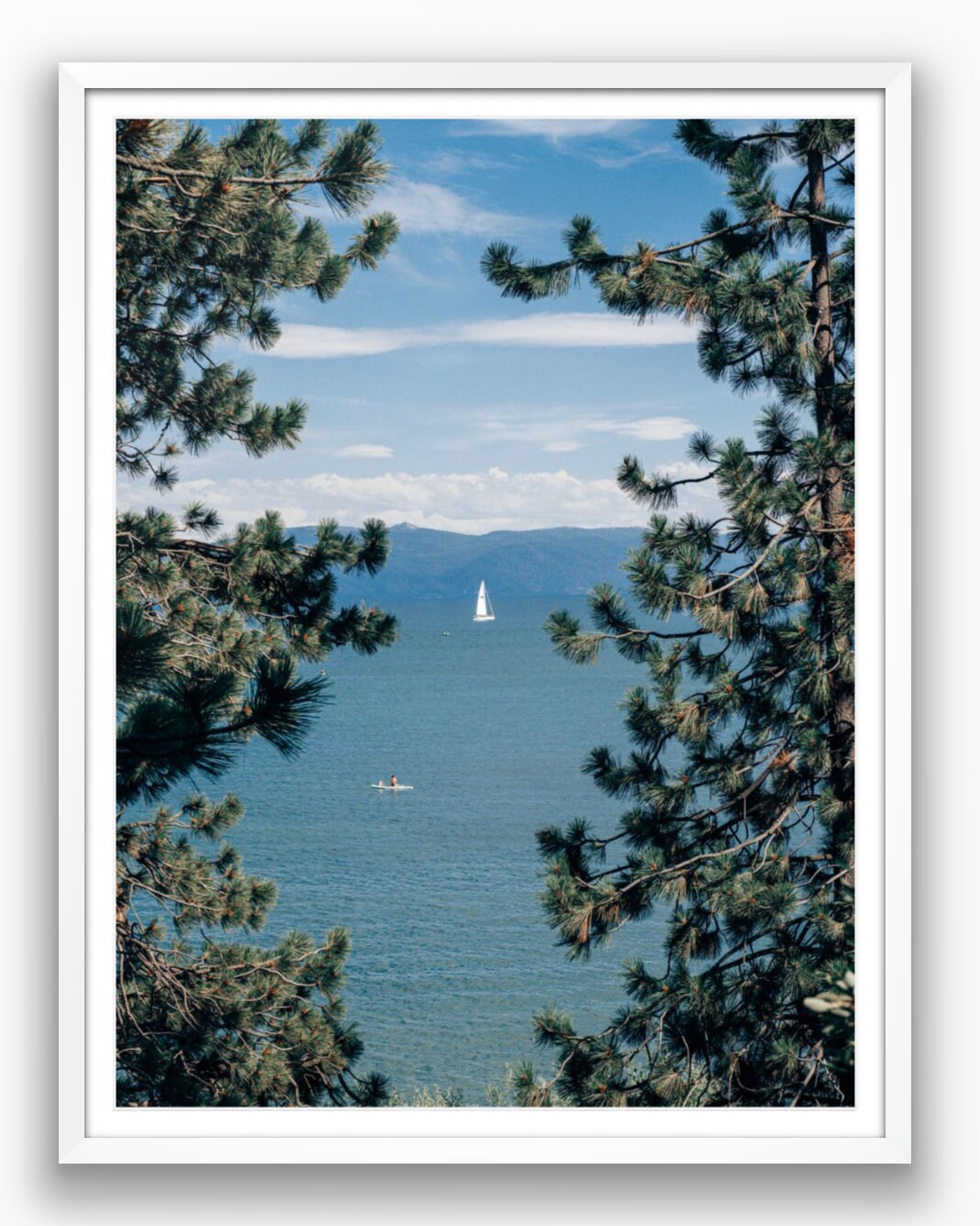 Lake Tahoe Forest for the Trees - Framed or Print Only