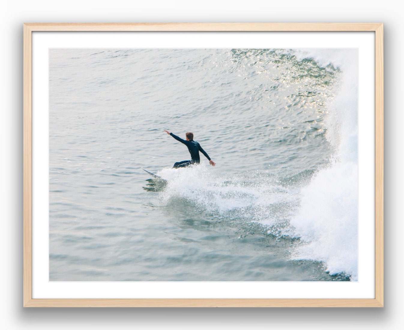 Serene Surf - Framed or Print Only