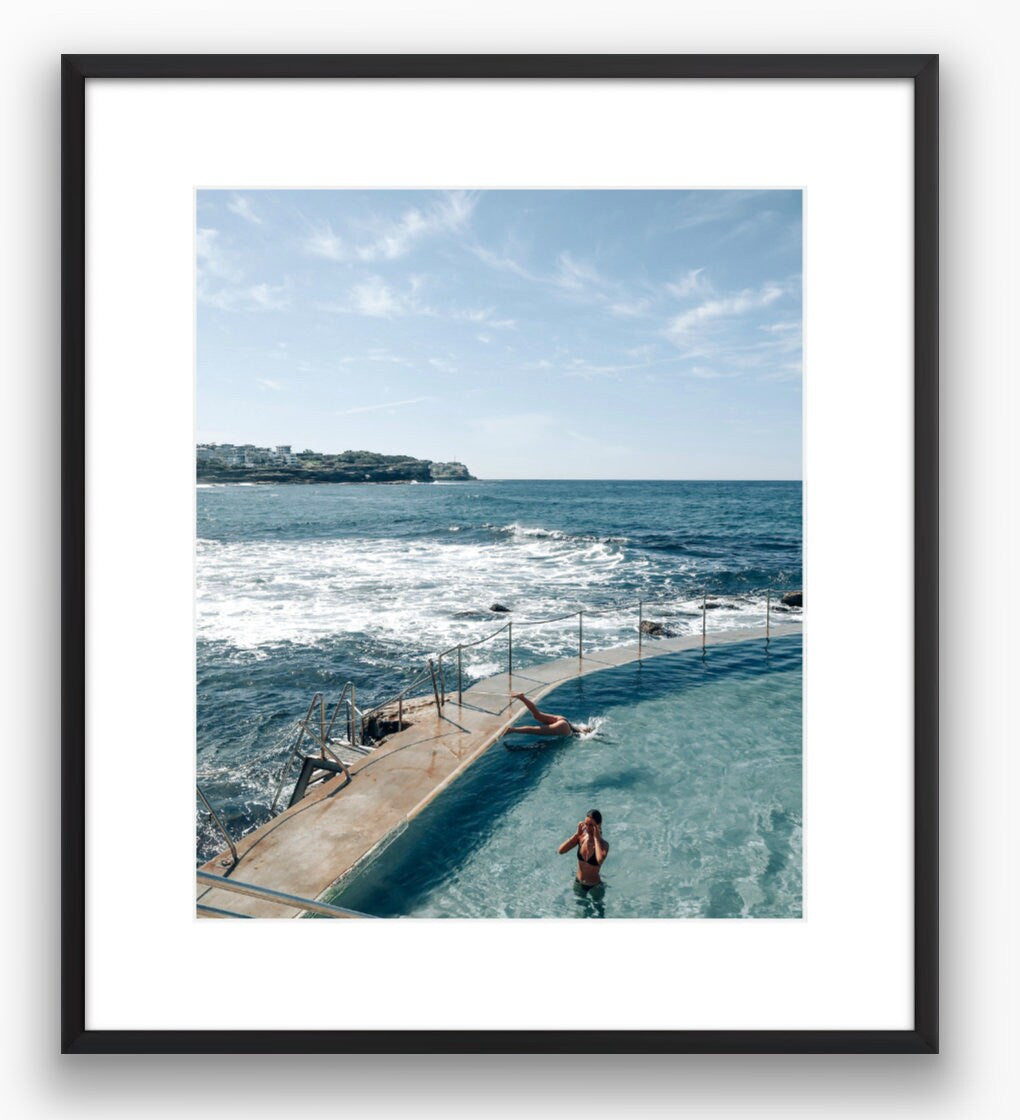 Take a Dive Bronte Beach Photograph - Print Only or Framed