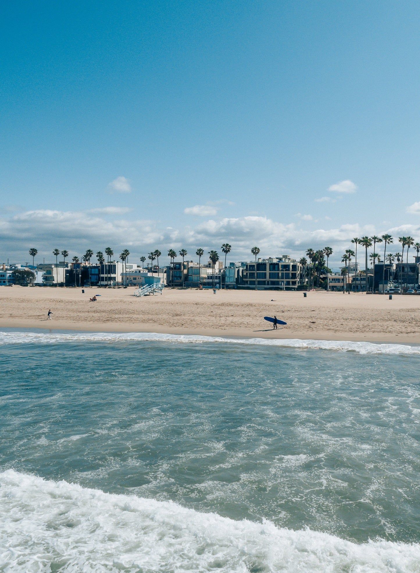 Venice Beach California Surfer Photograph - Print Only or Framed