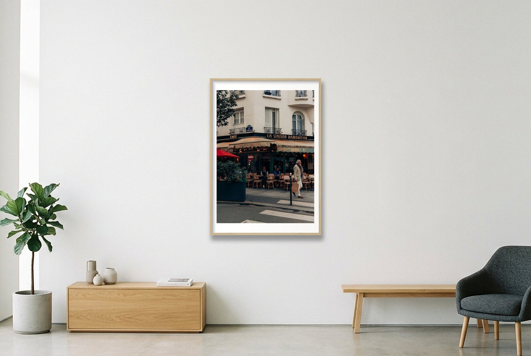 1G6A0960 — 70×100cm, 28×39" Oak Frame