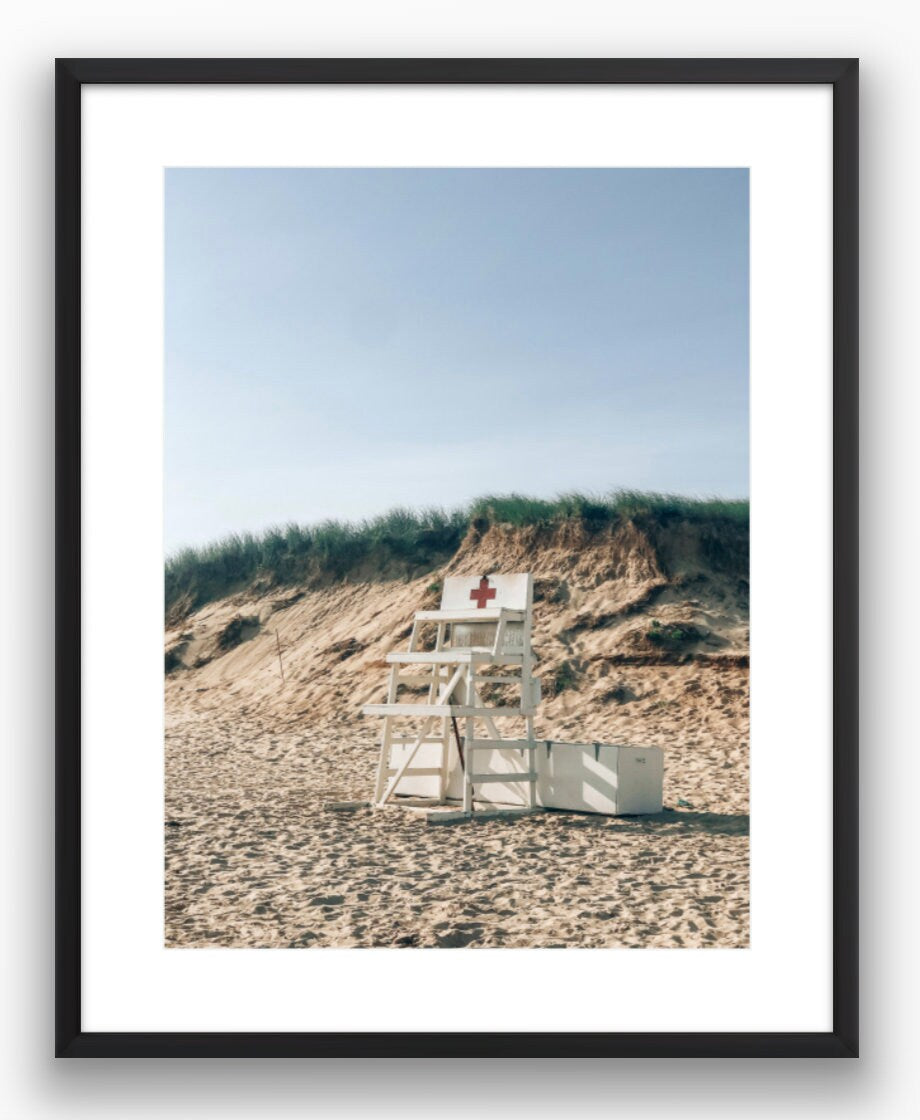 Nantucket Lifeguards Photograph - Print Only or Framed