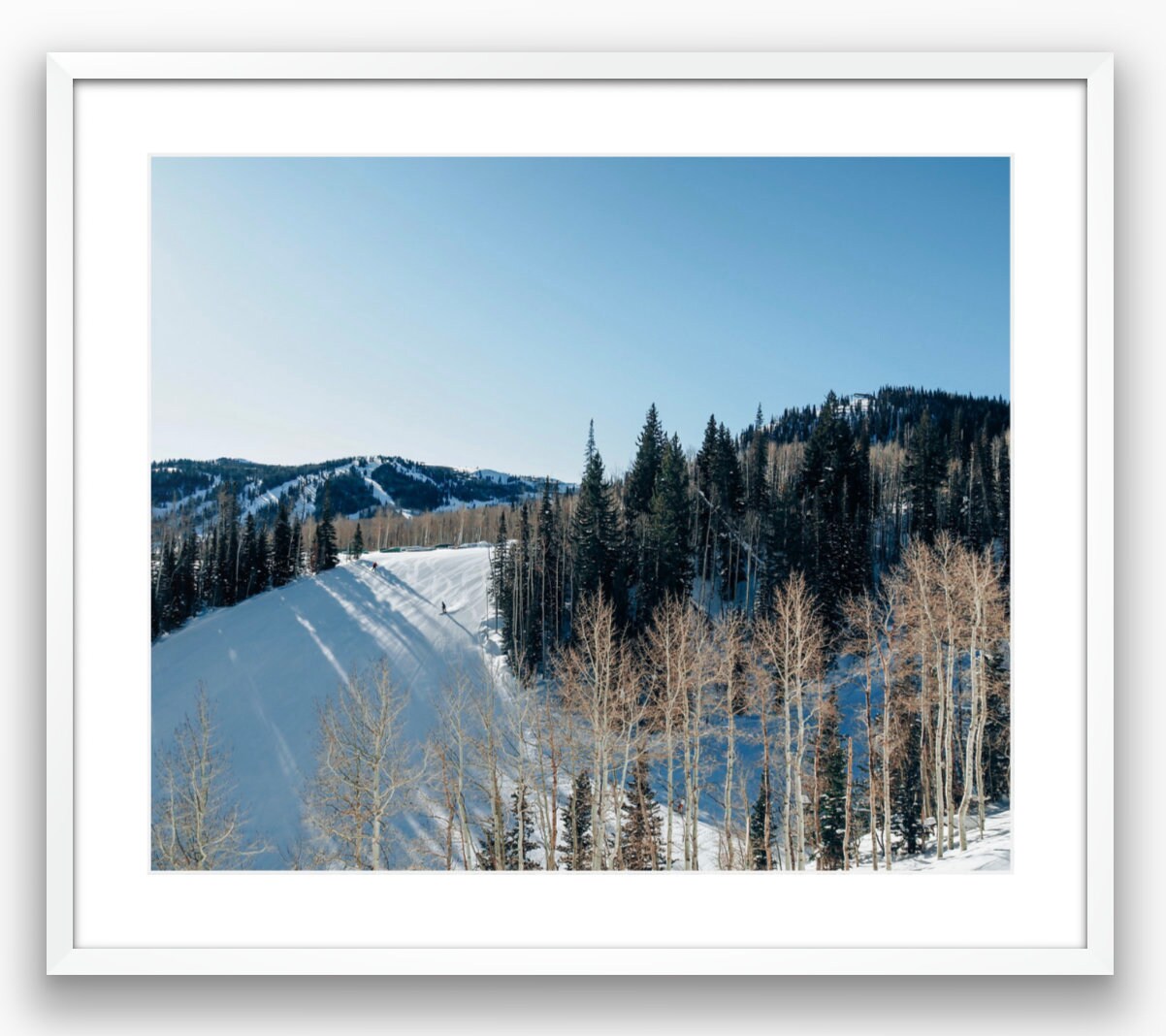 Park City Slopes III Photograph - Print Only or Framed