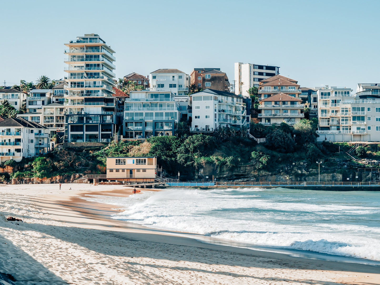 Sydney's Homes of Manly Beach Photograph - Framed or Print Only