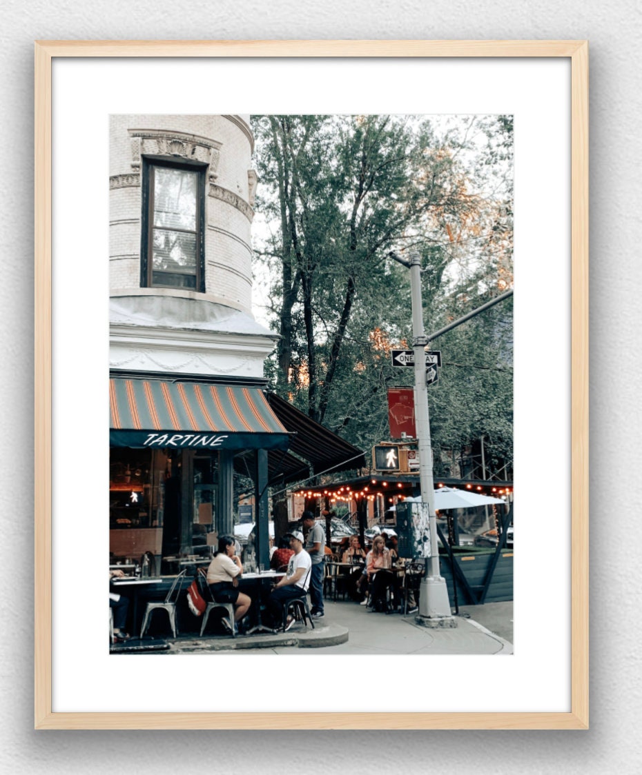 West Village Nights, Tartine Portrait Photograph - Print Only or Framed